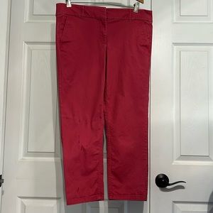 Loft chinos Size 12 Heathered red color